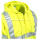 Men's High Visibility Yellow Hooded Sweatshirt